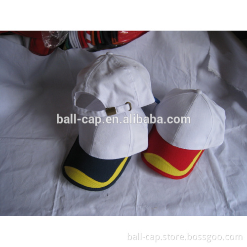 6 panels baisic on cap baseball cap promotion cap